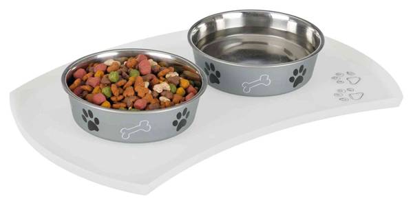 Hovedbilde Matunderlag Hund/Katt Non Slip Silikon 48x27cm Transparent