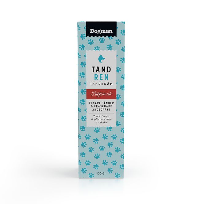 Hovedbilde Dogman Tannkrem Biff 100g