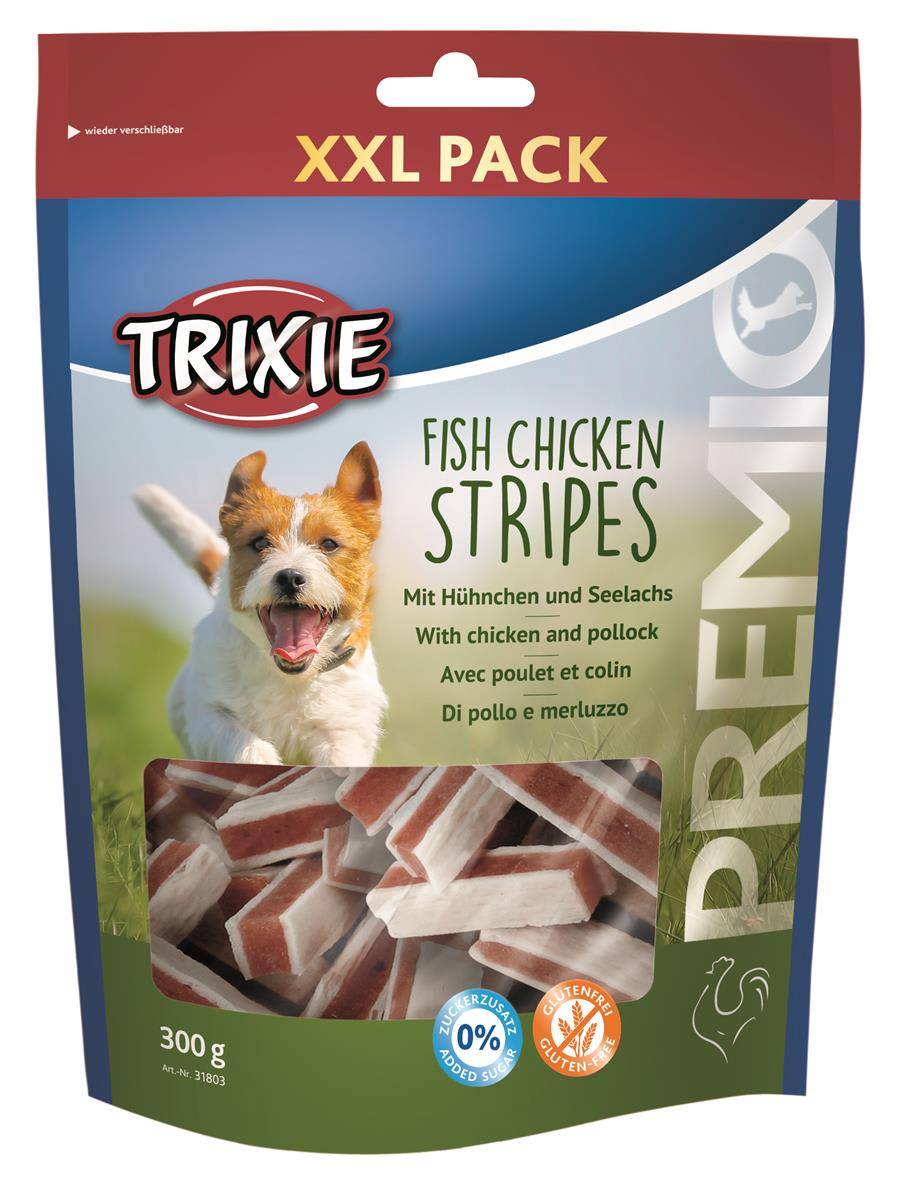 Premio Light Stripes M/Kylling XXL 300g  (abonnement)