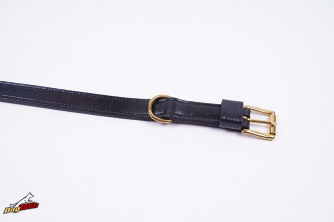Hovedbilde Dogtech lærhalsbånd 25mmx60cm